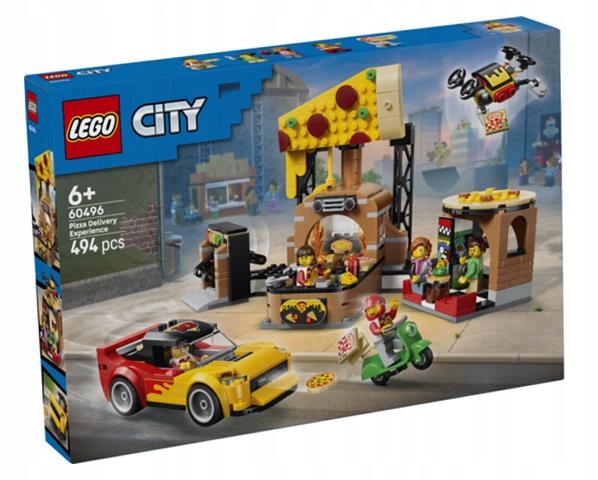 Lego(r) City 60496 Zážitek Z Rozvozu Pizzy