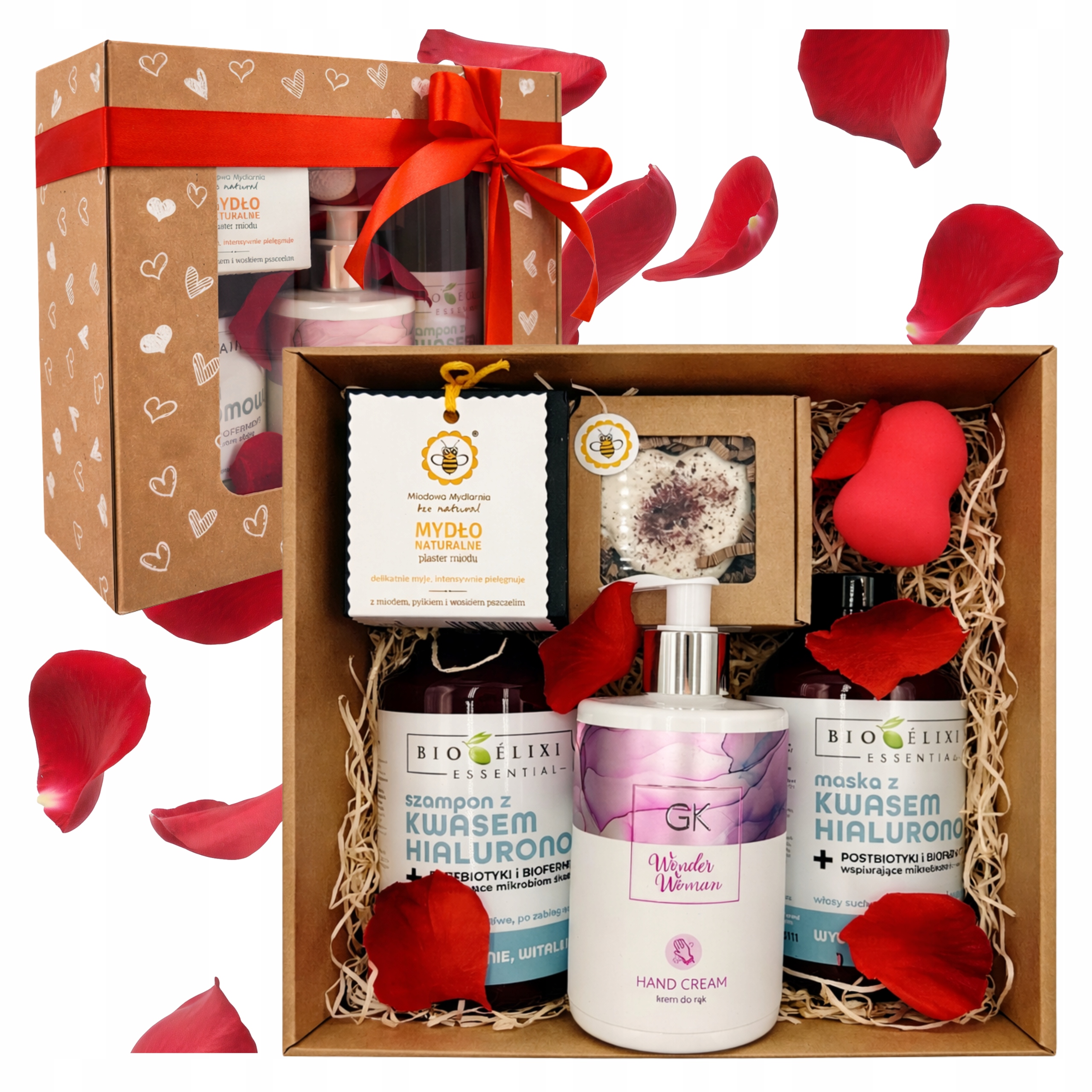Zestaw Prezentowy na Dzień Kobiet Domowe Spa Kosmetyki do Włosów i Ciała