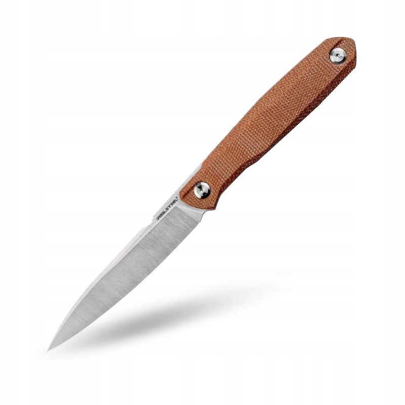 Nůž Real Steel Metamorph G5 Fix II Satin Nitro-V Natural Micarta Ostap Hel