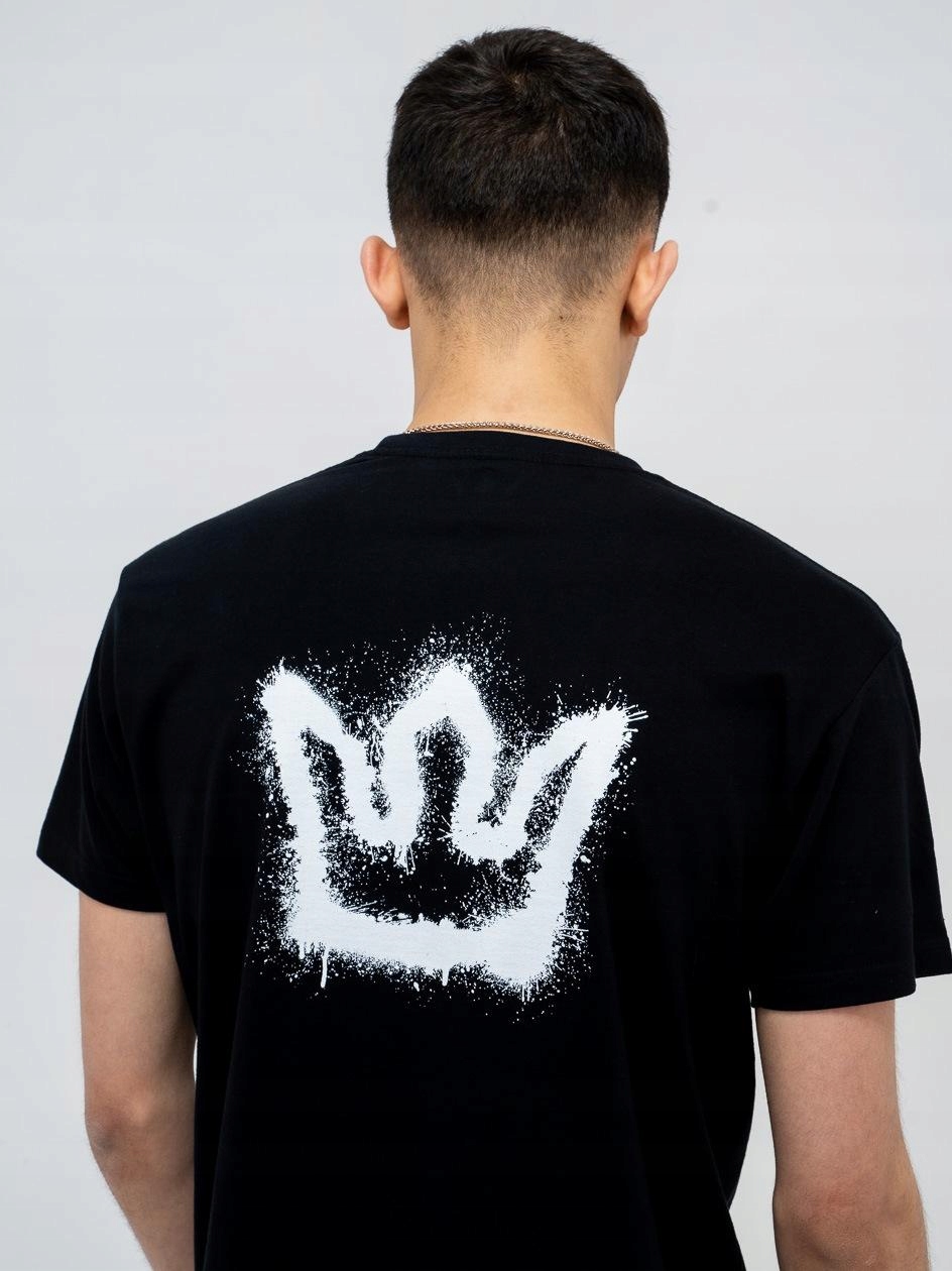 

Koszulka T-shirt Jigga Spray Crown Czarna Tee L