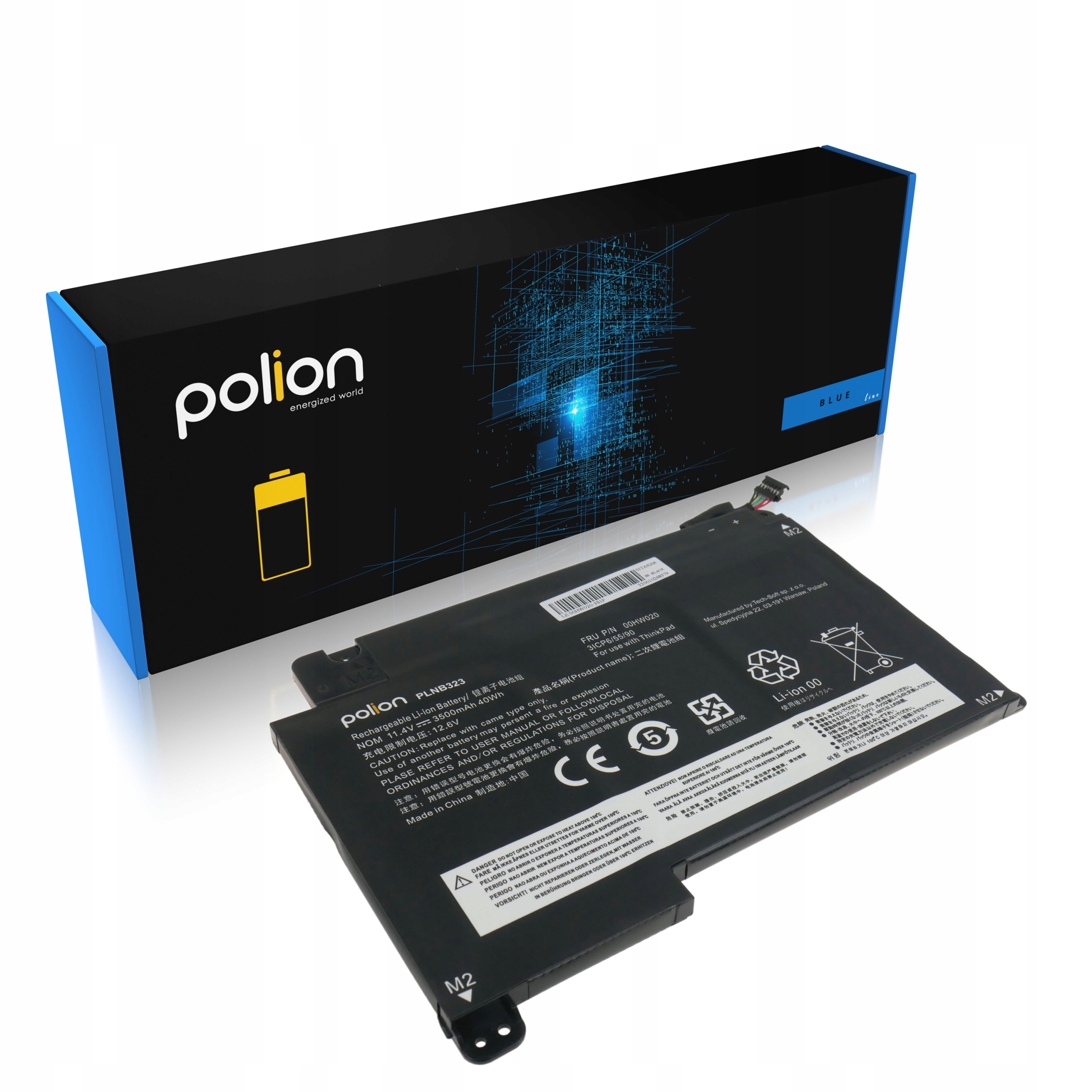 Baterie 00HW020 pro Lenovo ThinkPad P40 Yoga 460