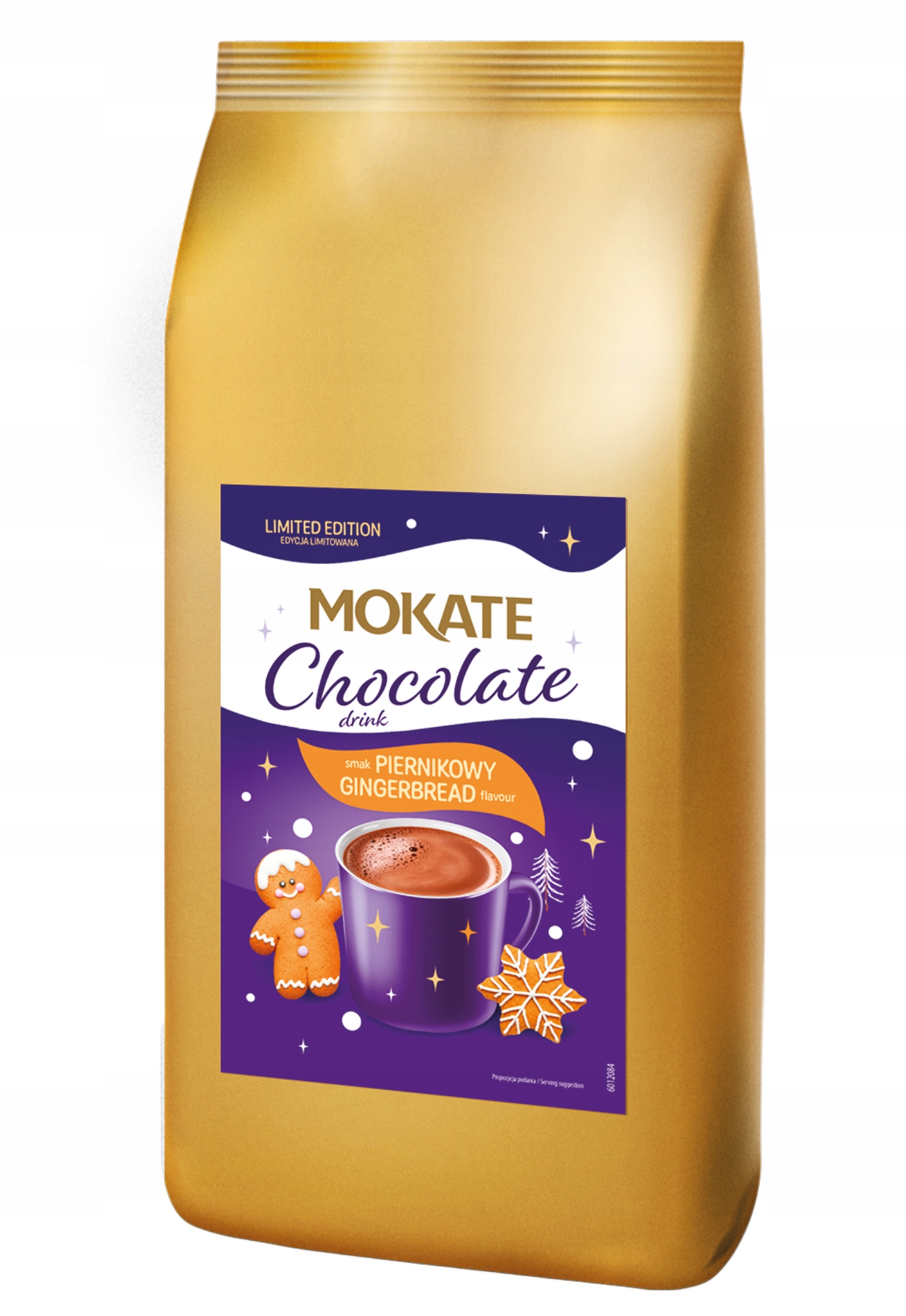 Levně 3x Vánoční čokoládový nápoj v prášku s perníkem Gingerbread1KgMokate