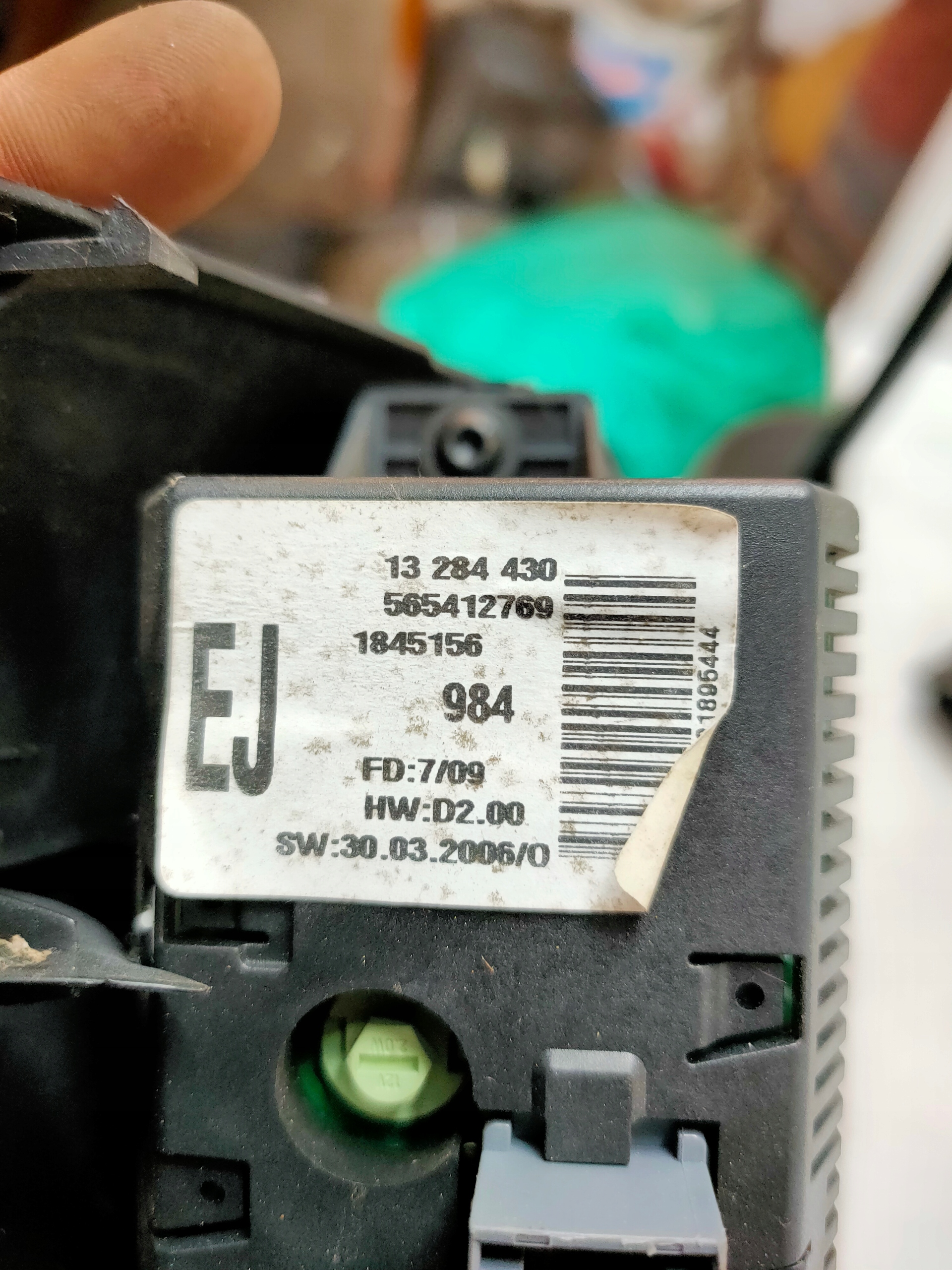 display RADIA OPEL CORSA D 13284430