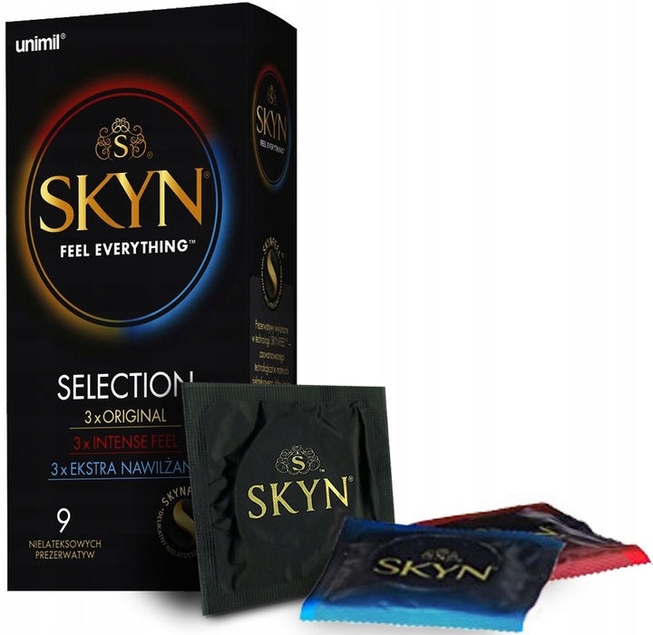 

Skyn Selection MIX Prezerwatywy Z Wypustkami 9 Szt