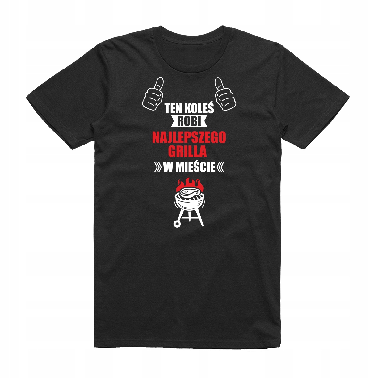 

M - Koszulka T-shirt Najlepszego Grilla W Mieście