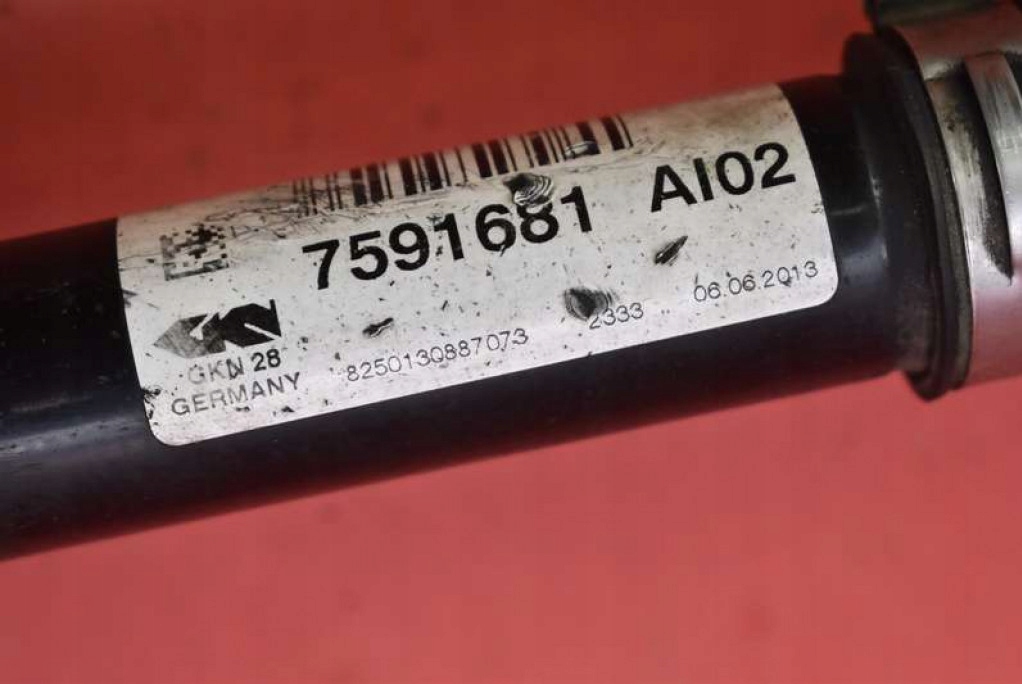 semi-axis left front AUTOMAT 7591681 BMW X1 E84 3.0i 305 KM XDRIVE 12-15