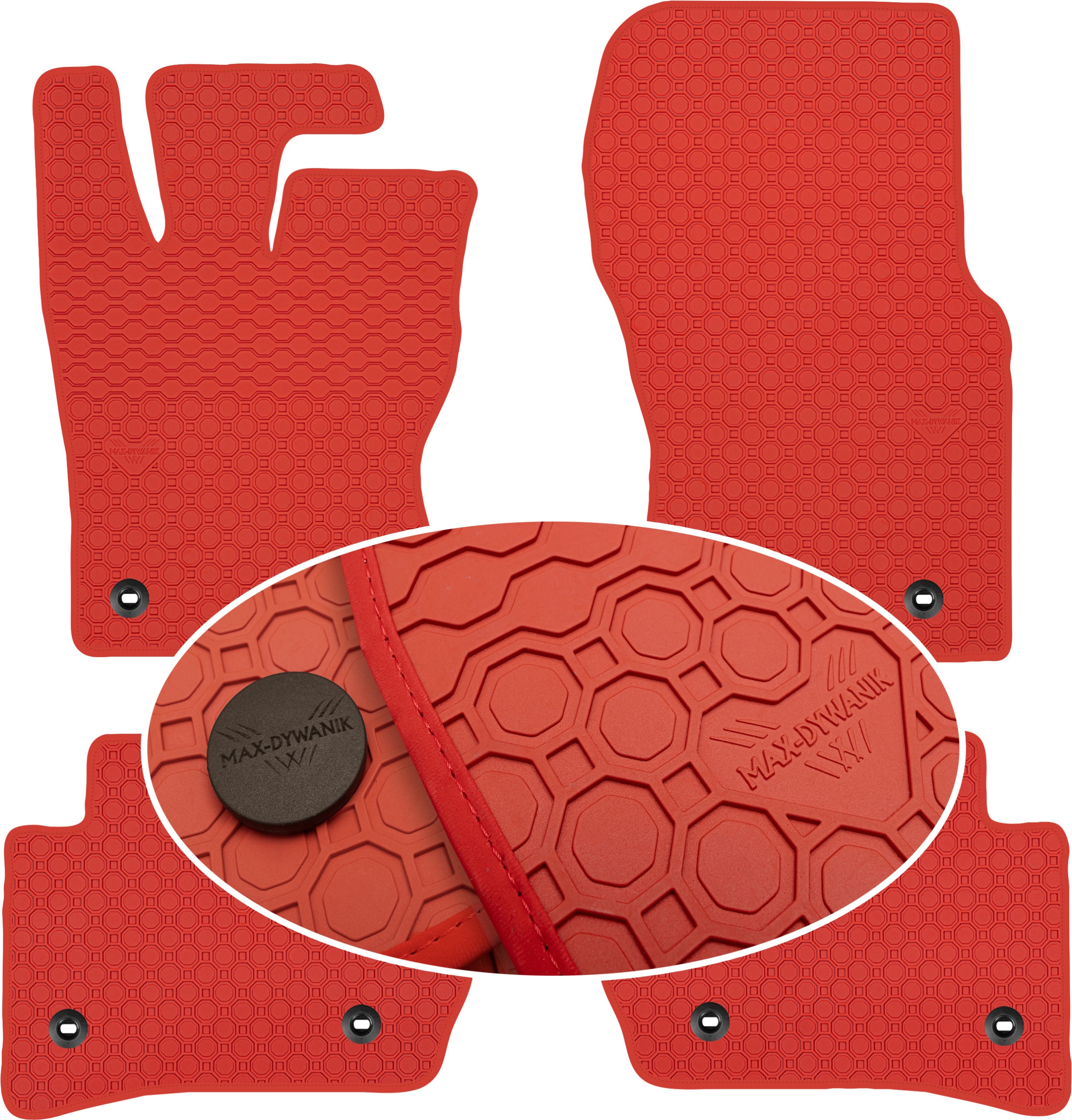 Range Rover Velar 2017 Koberce Červené