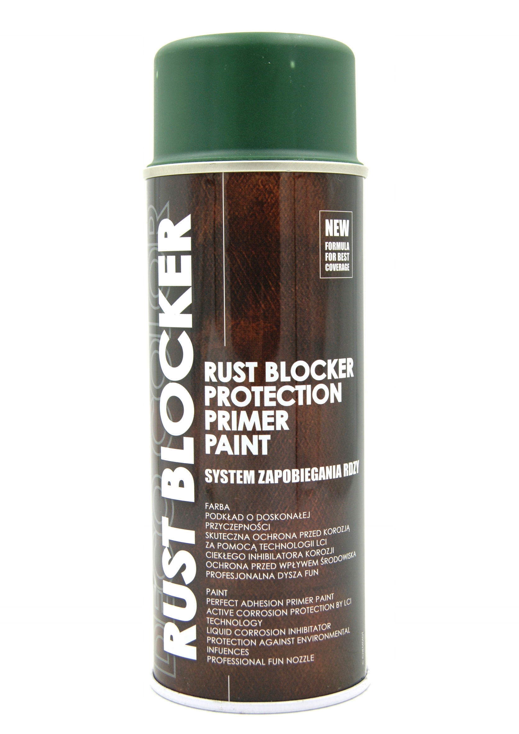 

Farba W Sprayu Na Rdzę Rust Blocker Zielony 400ML
