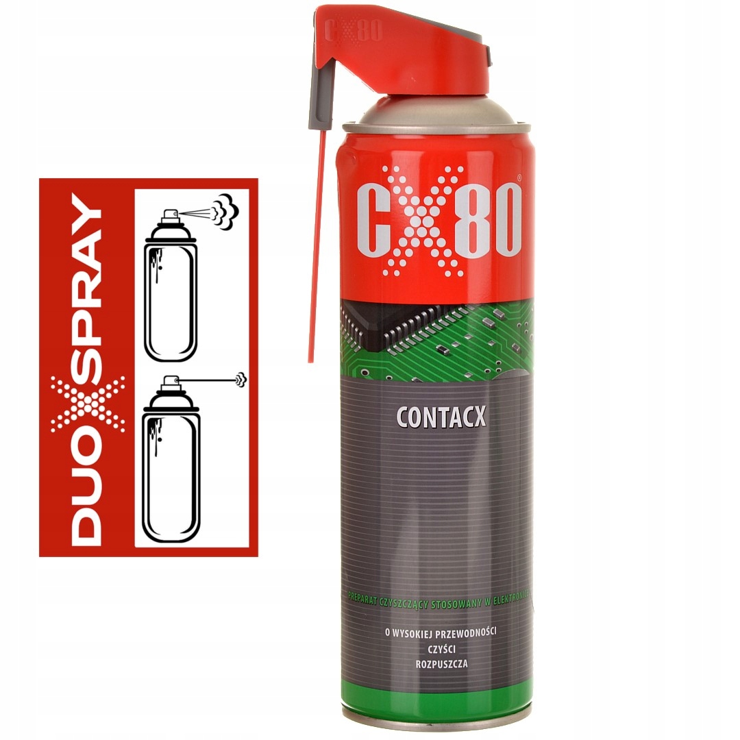 

CX80 środek do czyszczenia styków elektrycznych