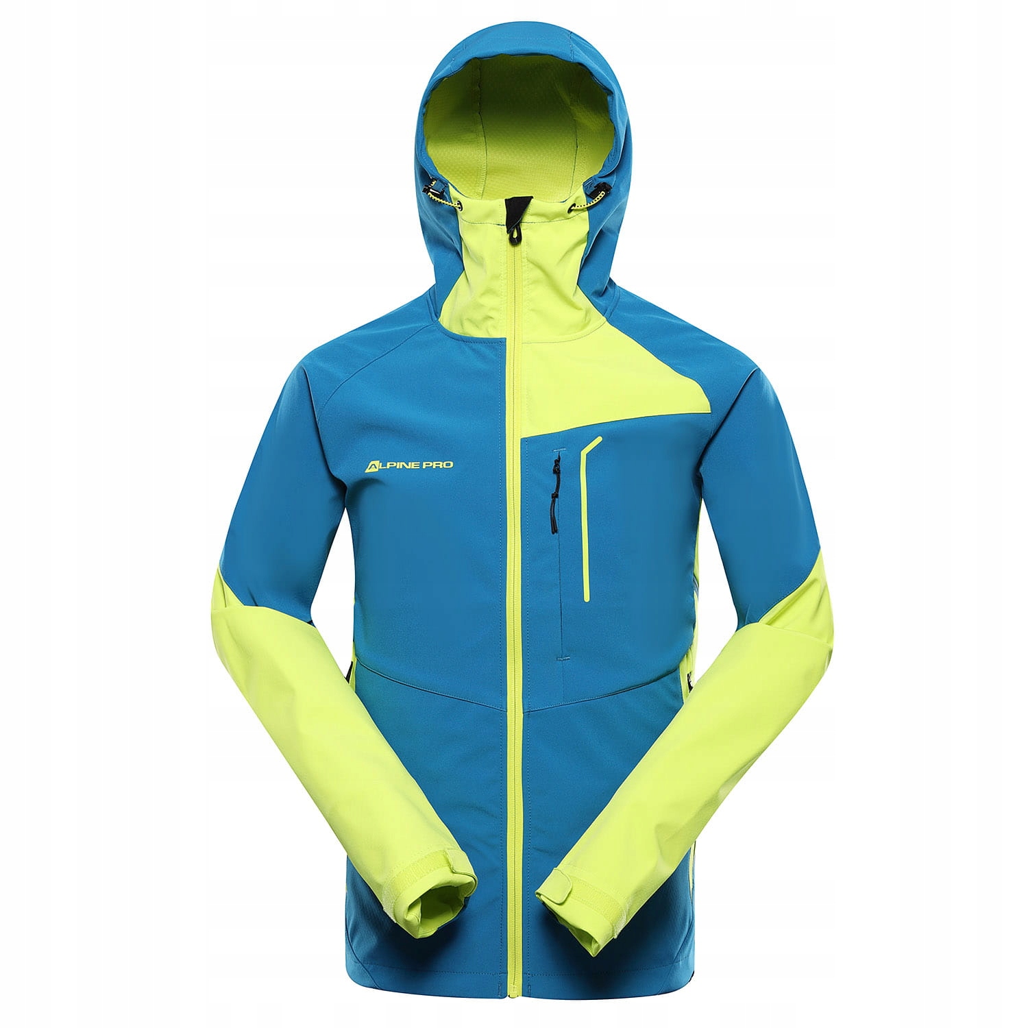 Alpine Pro Kurtka trekkingowa męska softshell 8000 Esprit niebieski r.M