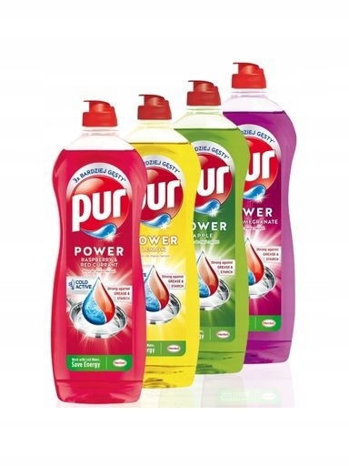 Levně 2x Pur Tekutý prostředek na mytí nádobí Mix 750 ml X4