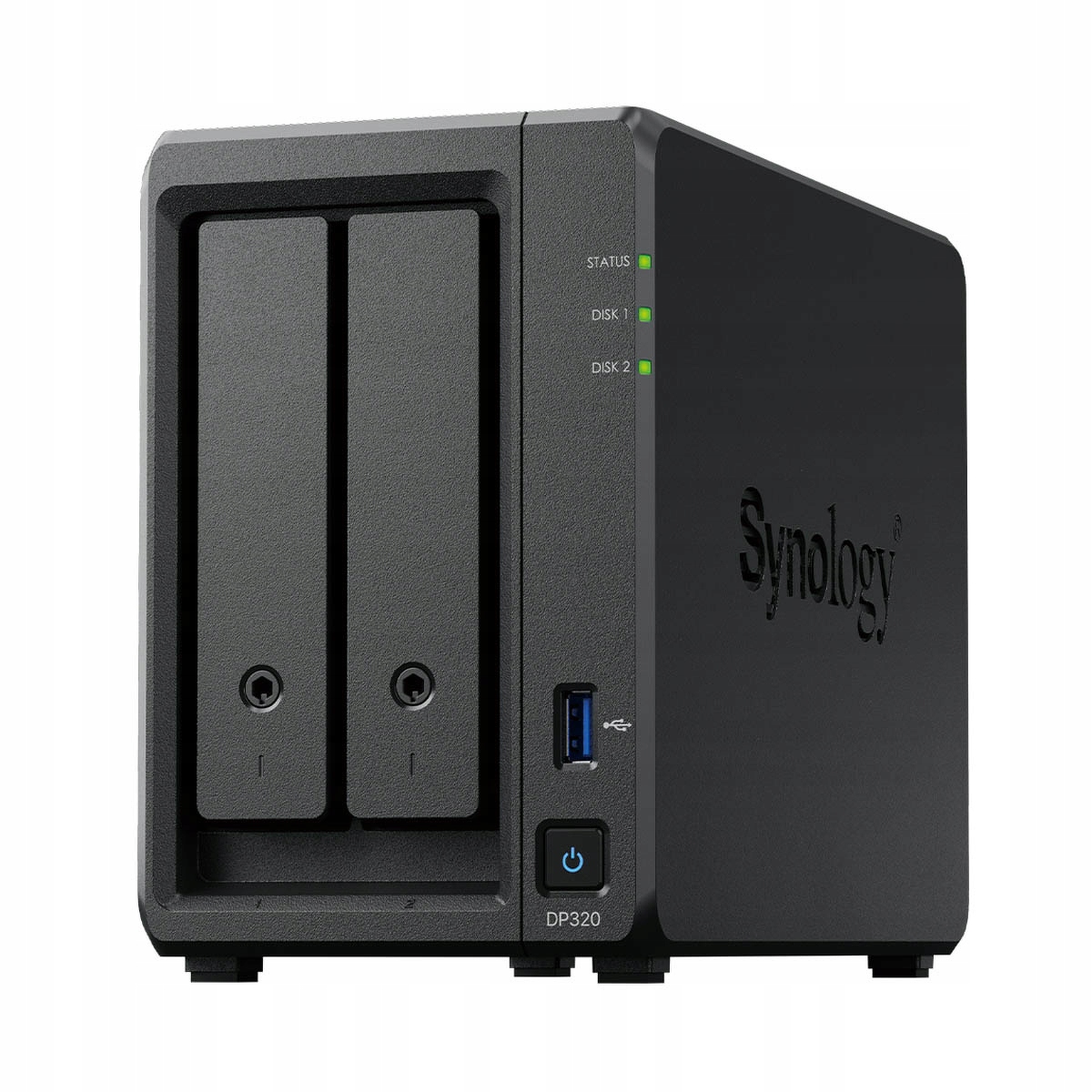Synology DP320 2-polohový server ActiveProtect, Amd Ryzen, 8GB Ram, 2x 1G