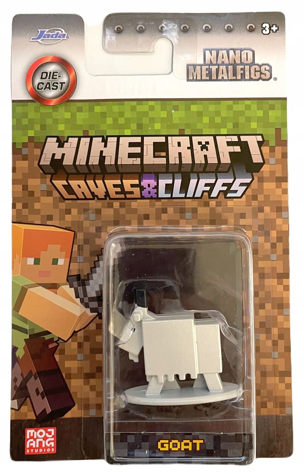 

Metalowa Figurka Minecraft Goat koza