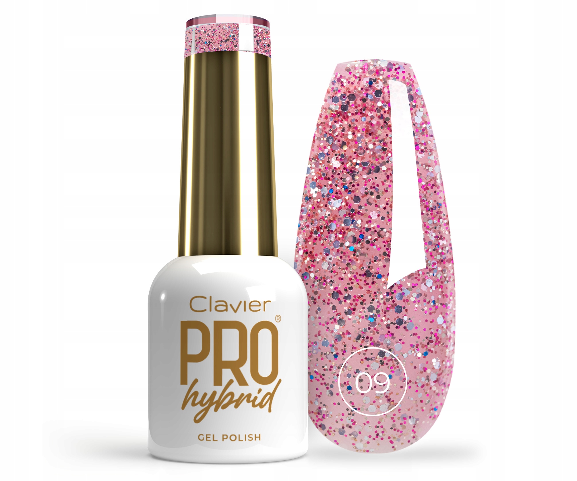 LAKIER HYBRYDOWY ProHybrid CLAVIER 8 ML - nr 009