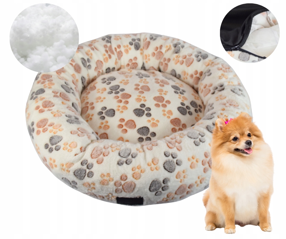 Levně Pelíšek pro psa yorkšírská pohovka potah Ortopedické rozepínací potah