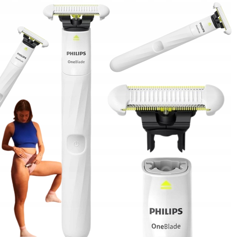 Holicí Strojek holicí strojek Philips OneBlade Intimate Pro Ženy QP1924/22 na tělo