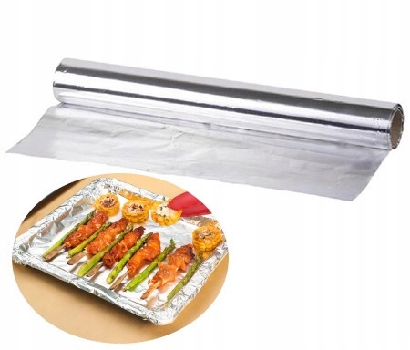 

Folia aluminiowa spożywcza do żywności mocna 20 M