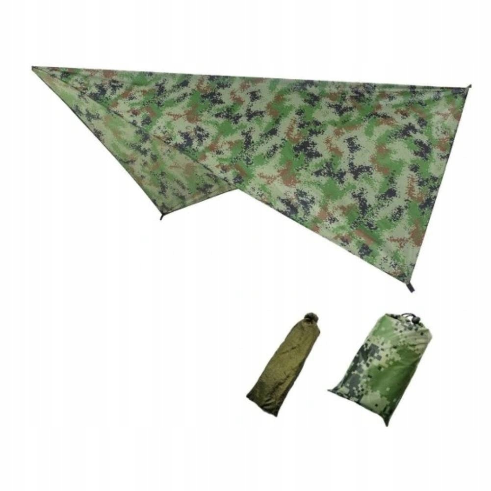 Tarp Turystyczny Płachta Biwak Plandeka Ochronna Survivalowa 2x1.4300CM