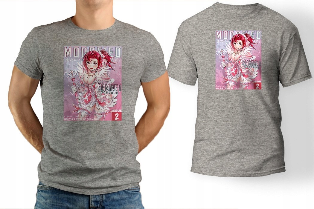 

Koszulka męska Anime manga Mahou Shoujo tshirt S