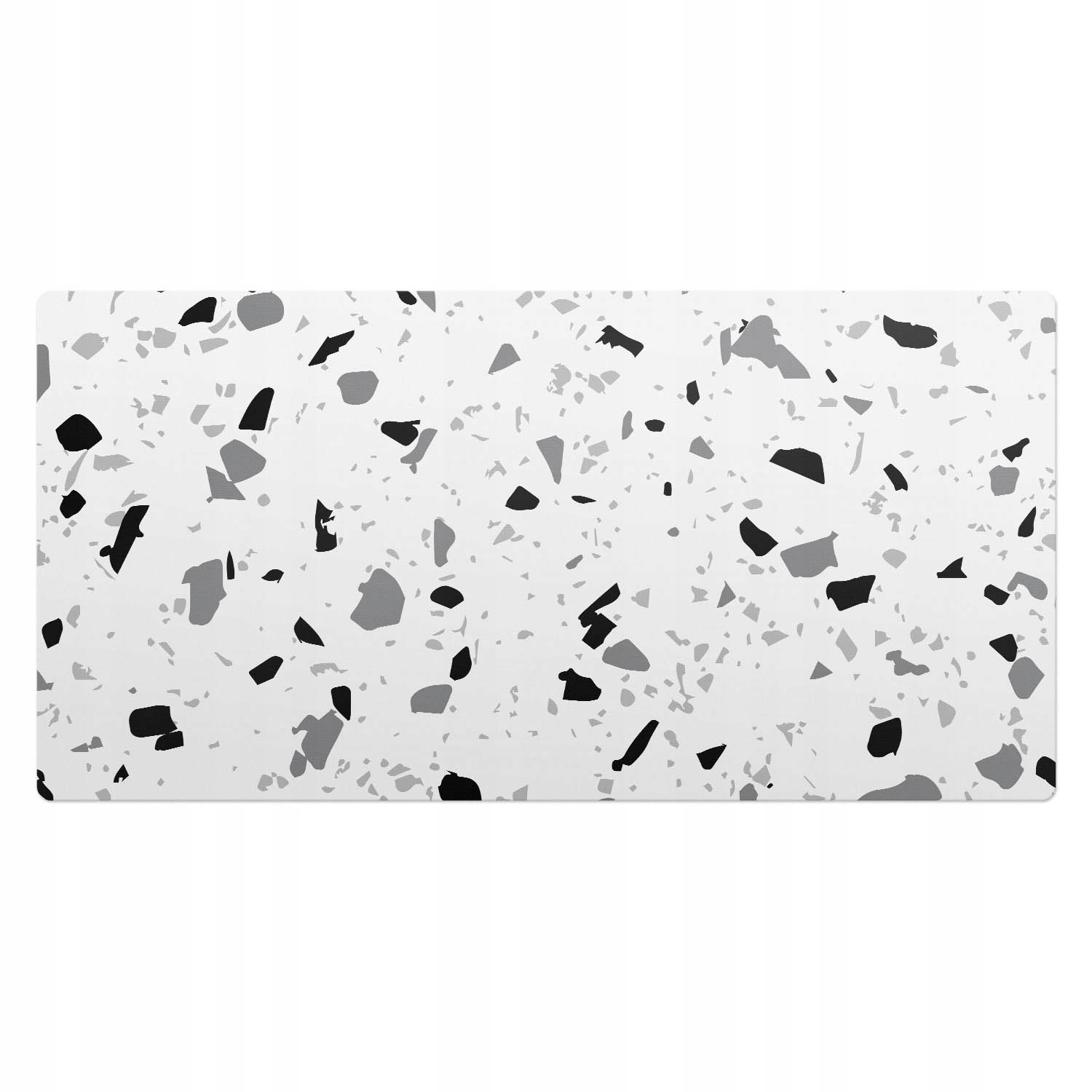 Mata winylowa na biurko Stylowe terrazzo w nowoczesnym wydaniu 100x50 cm