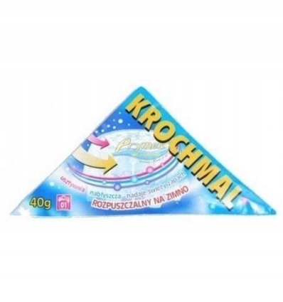 

Krochmal Rozpuszczalny na Zimno do Prania 40 g