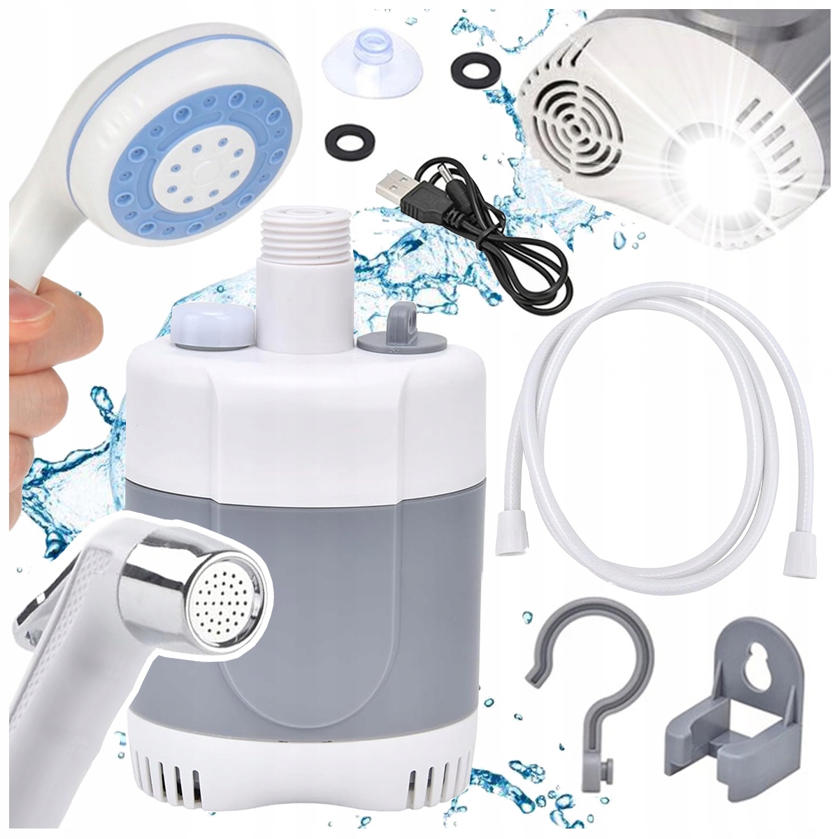 Bezdrátová Sprcha Turistická pumpička Na Akumulátor Kempingová Polní