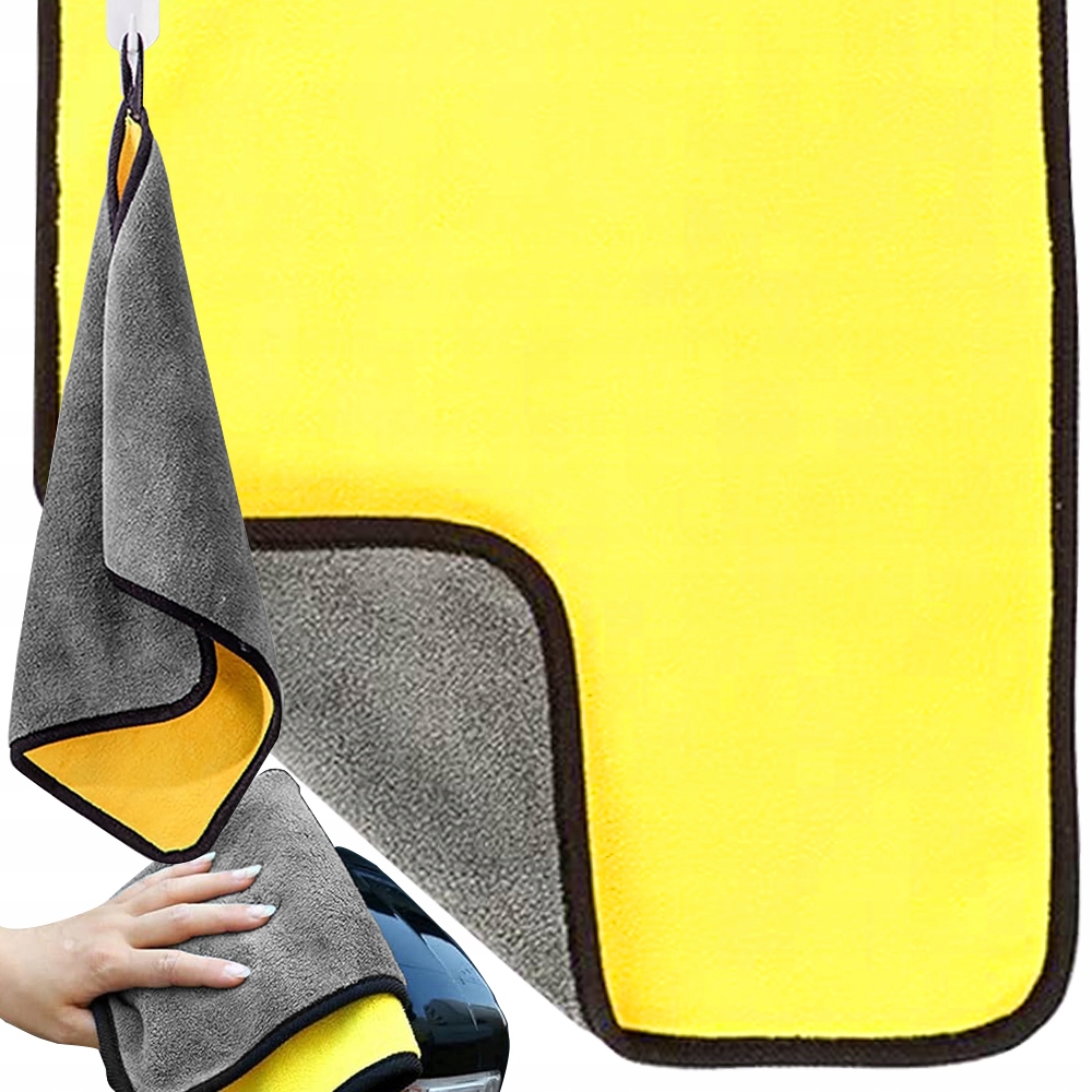 Ręcznik z mikrofibry do osuszania auta samochodu polerowania 60x30 500g/m2