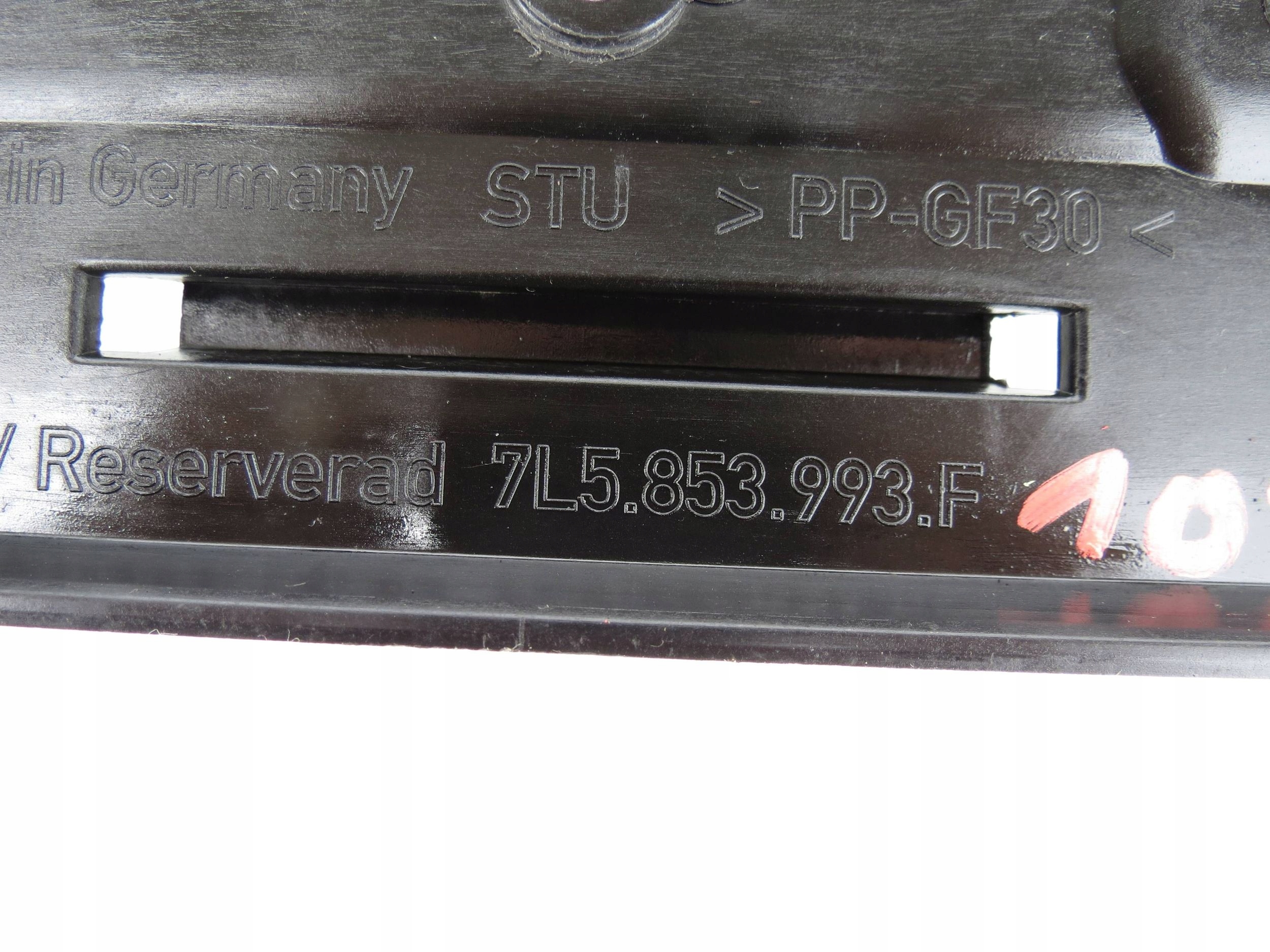 holder bracket BLENDY bonnet PORSCHE CAYENNE 4.8 V8 7L5853993F