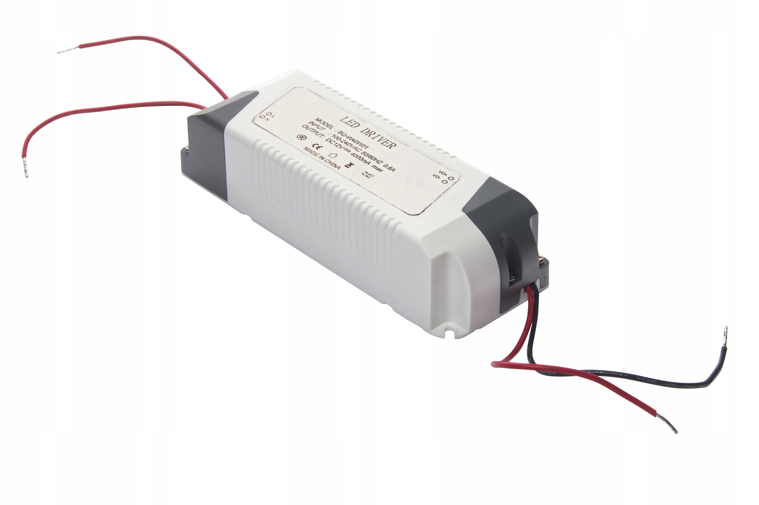 Zasilacz transformator Led 158x54x36 48W IP20 12V Lunomi