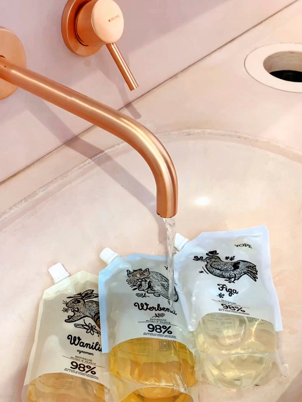 YOPE Refill Mydło do rąk Wanilla i Cynamon ZAPAS 500ml Marka YOPE