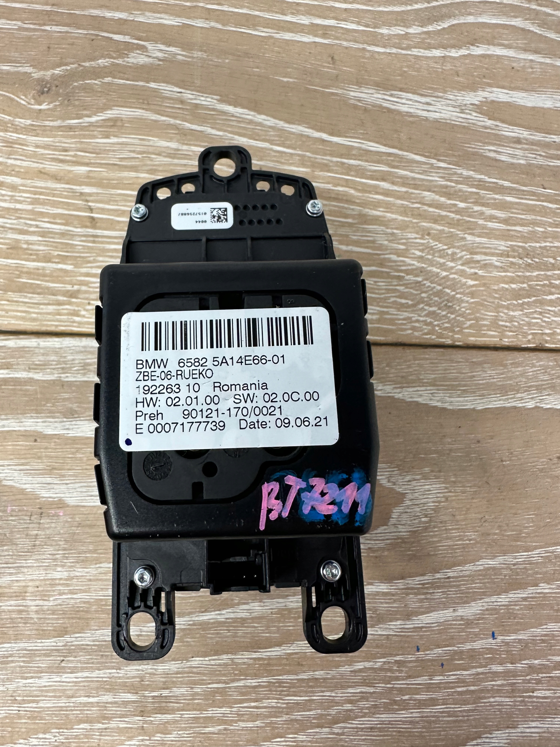 Pulsante KONTROLER e DRIVE BMW 5A14E66