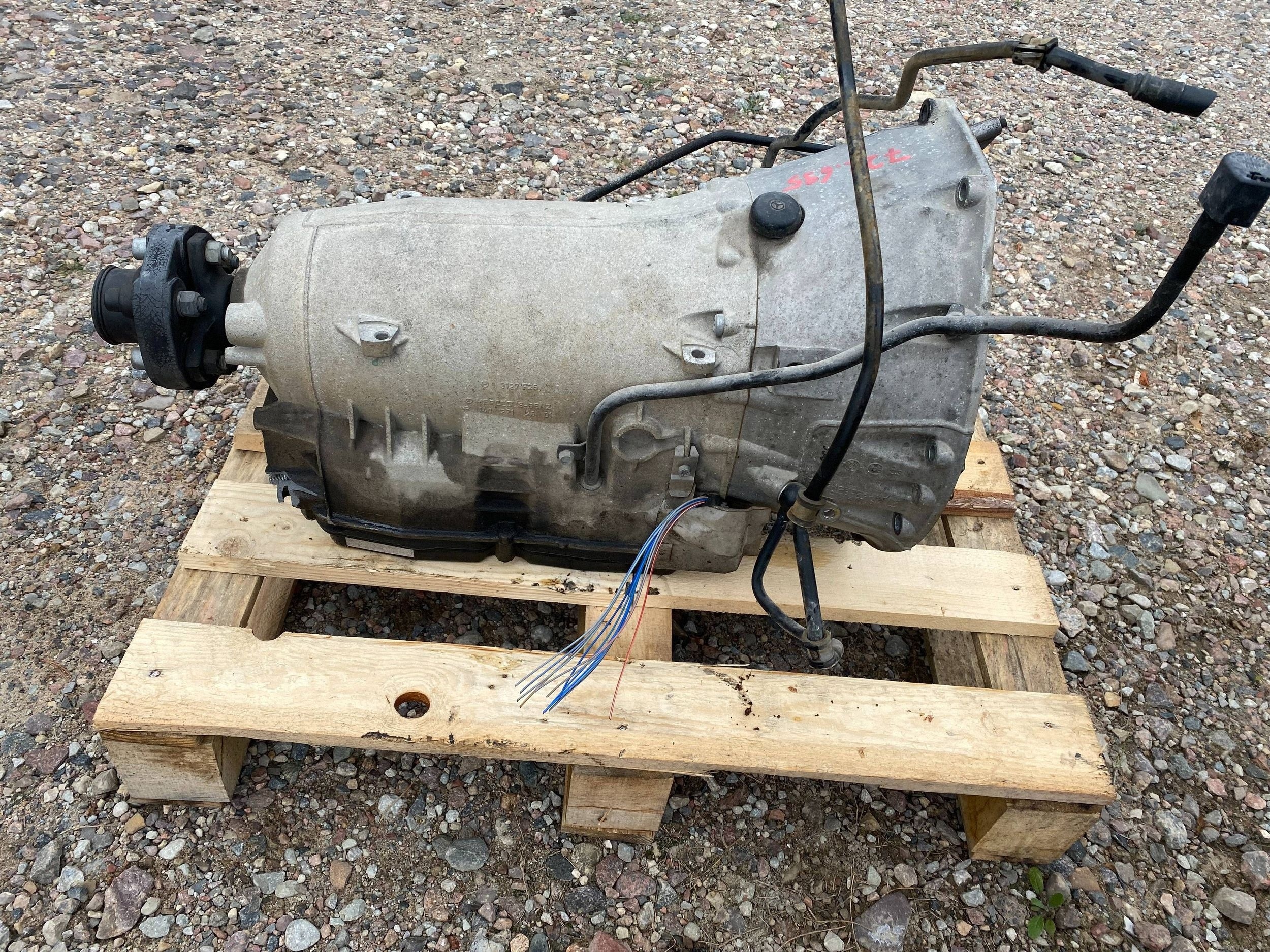 MERCEDES C W203 1.8 compressor; complete gearbox, AUTOMAT 722695