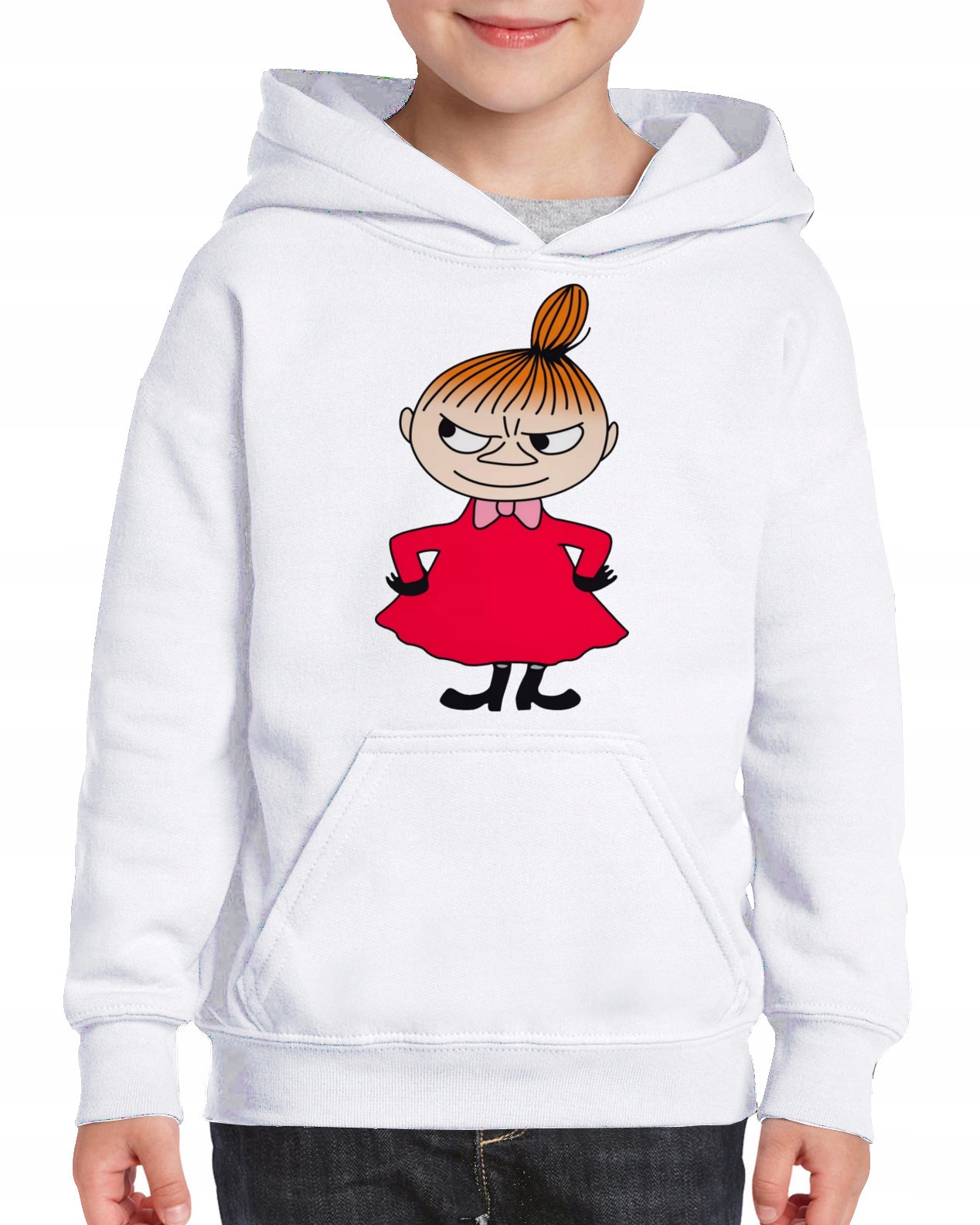 

3058 Bluza Z Kapturem Muminki Mała MI Migotka 152