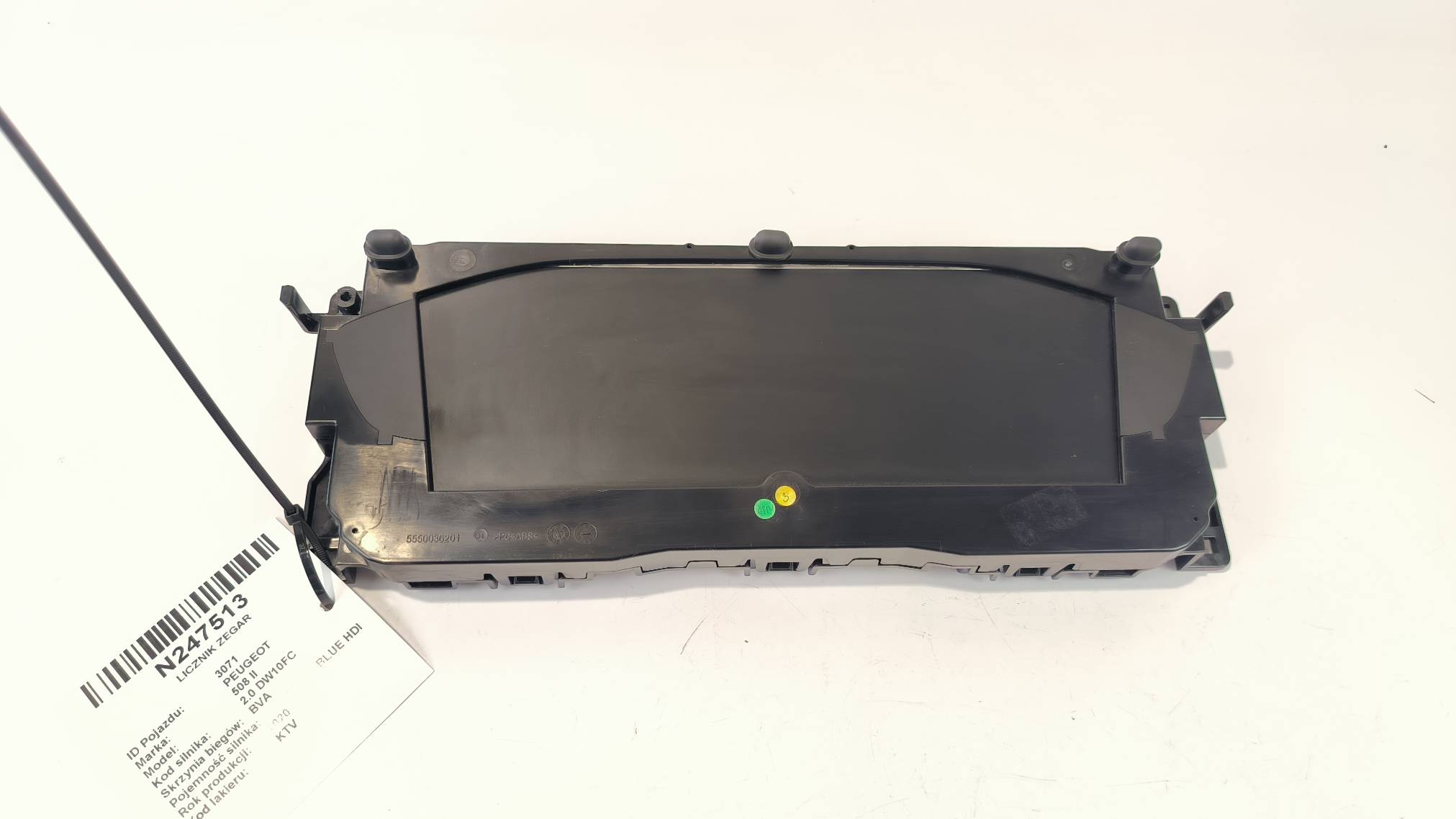dials clock display EU 9836548980-00 PEUGEOT 508 II