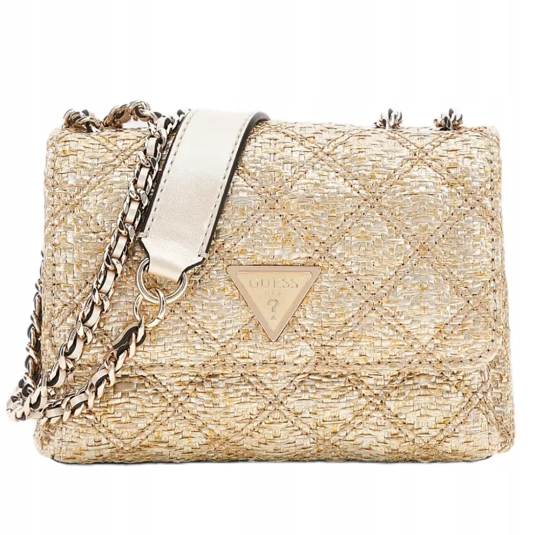 Dámská kabelka Guess Giully II HWQW96 73740 zlatá