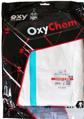 KOMBINEZON OCHRONNY OXYCHEM wełna azbest lakierXXL Rozmiar XXL