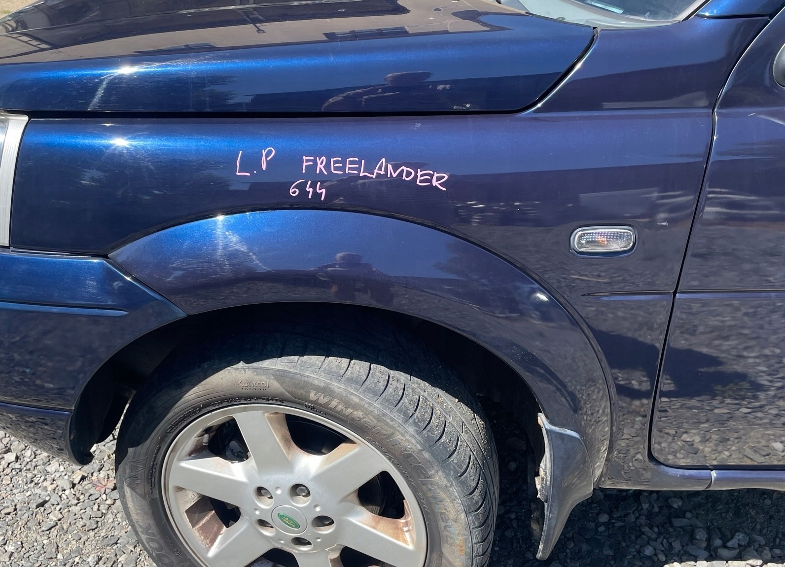 LAND ROVER FREELANDER fender left front 644