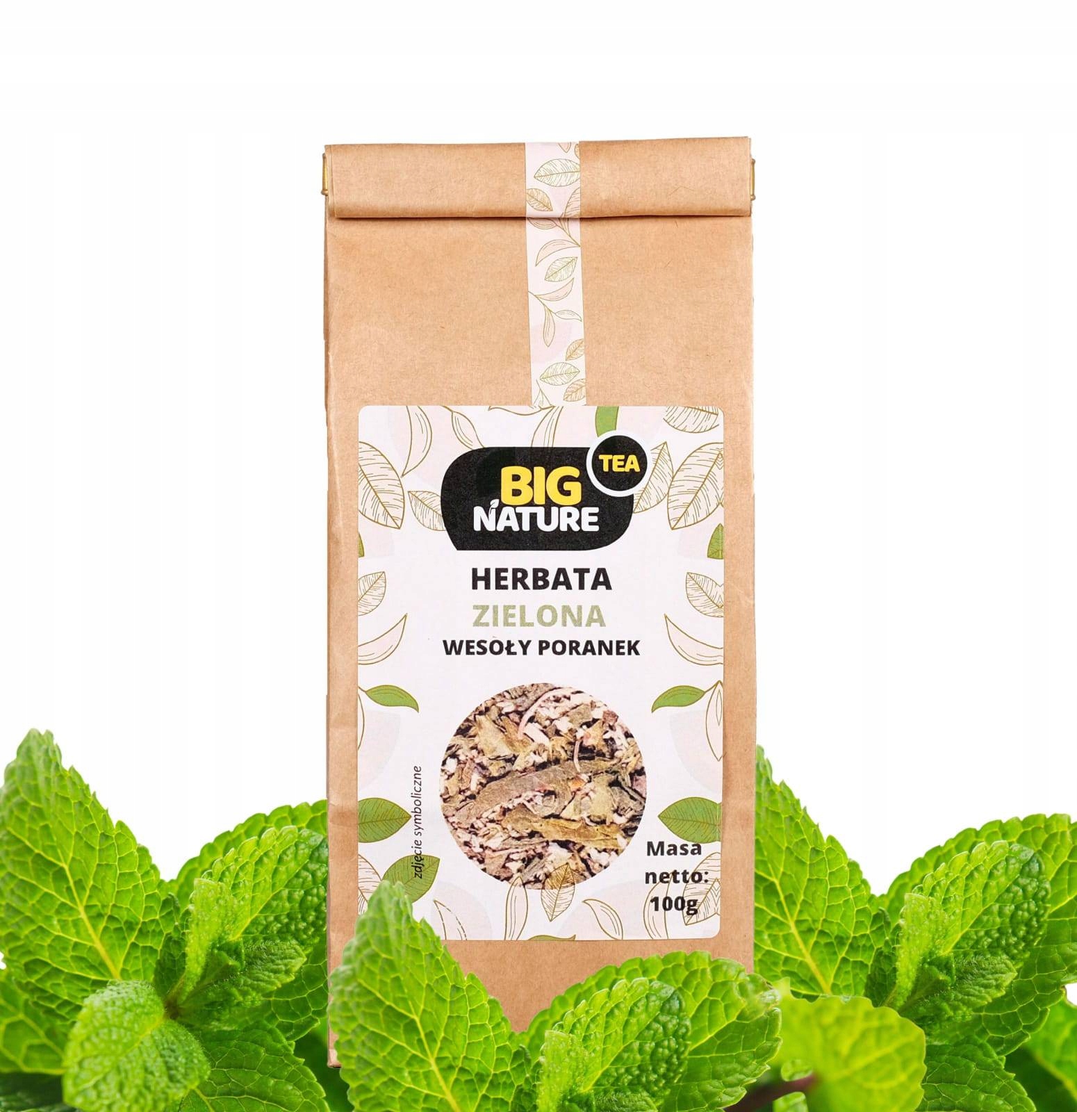 Herbata zielona MAGICZNE POŁĄCZENIE 100g - BIG NATURE — 3