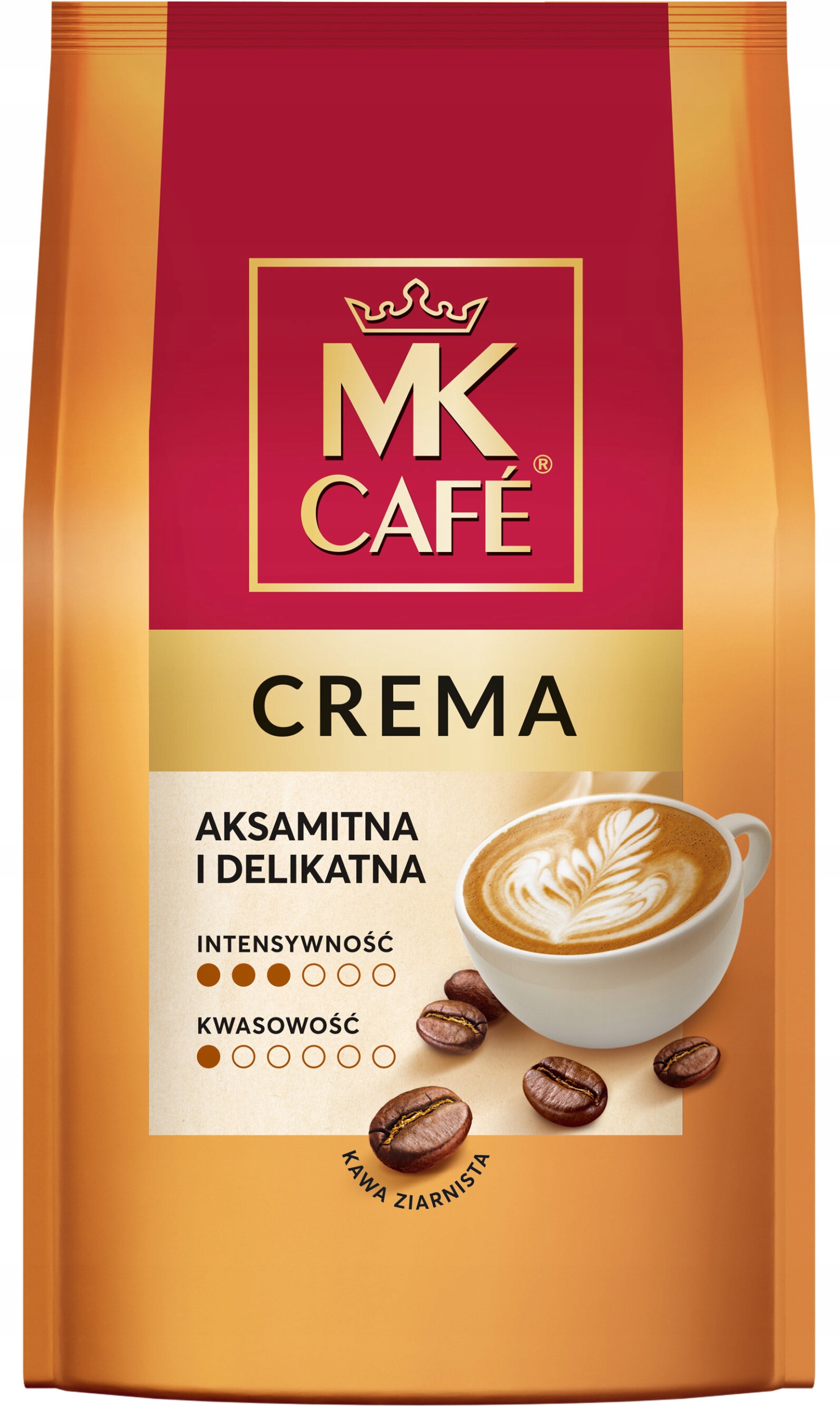 Levně Mk Café Crema Káva zrnková 1000 g