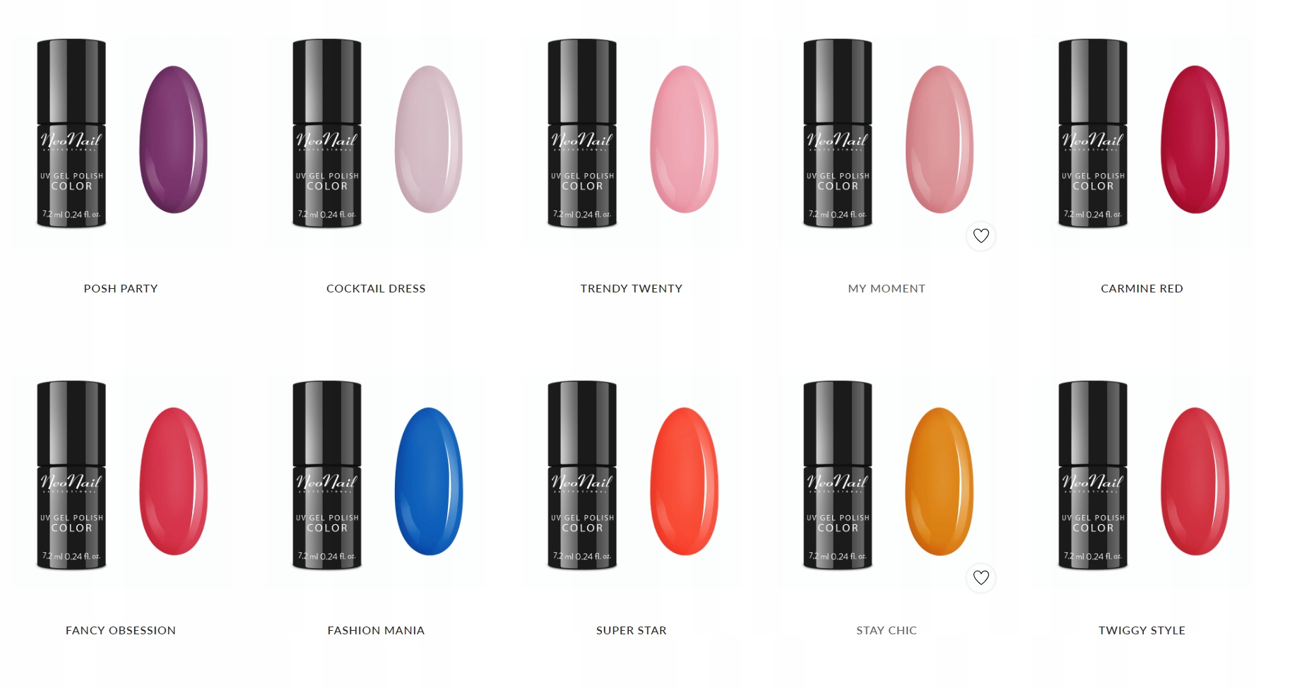 NeoNail LAKIER HYBRYDOWY COVER GIRL Carmine Red Kolekcja Cover Girl