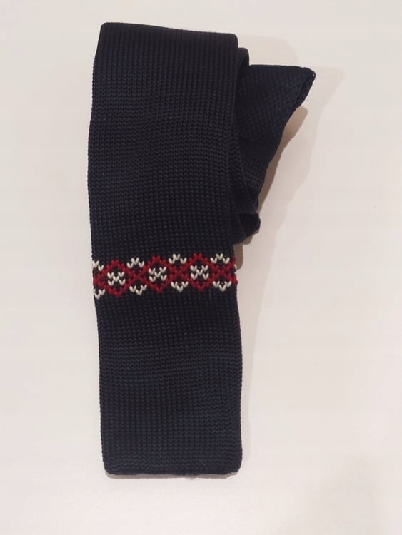 WYPRZEDAŻ ELEGANCKI KRAWAT DZIANINOWY