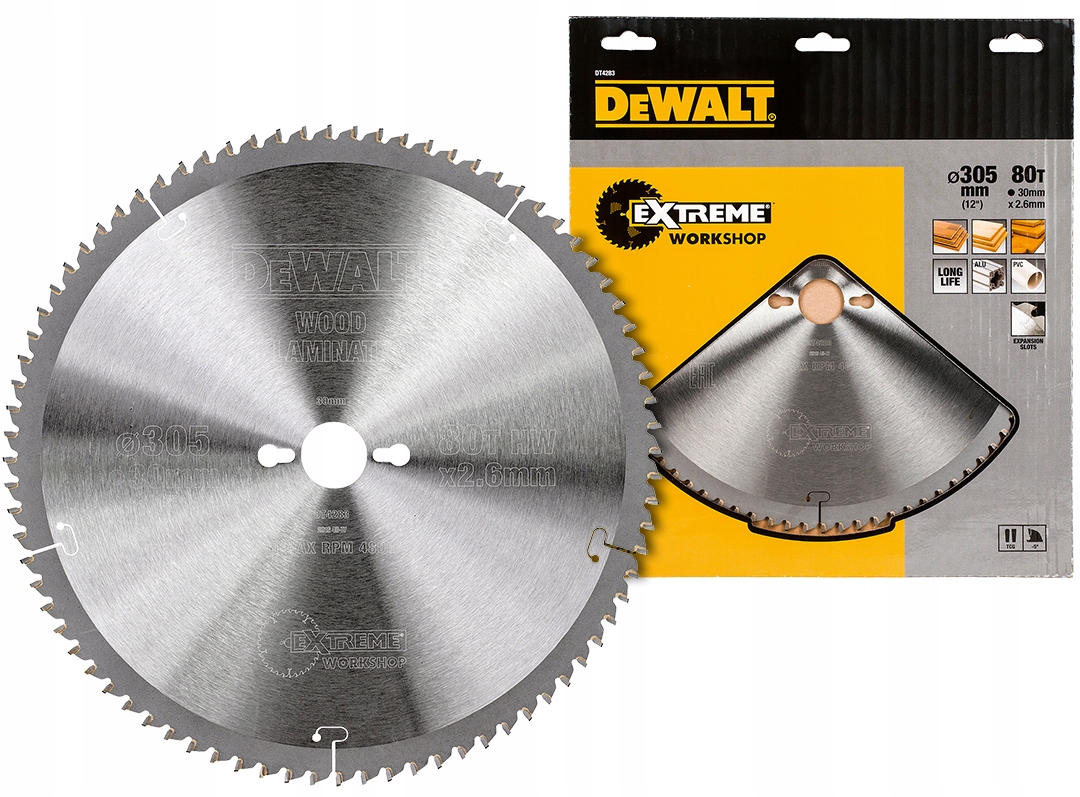 DeWalt DT4283 pilový kotouč na dřevo 305x30mm 80z