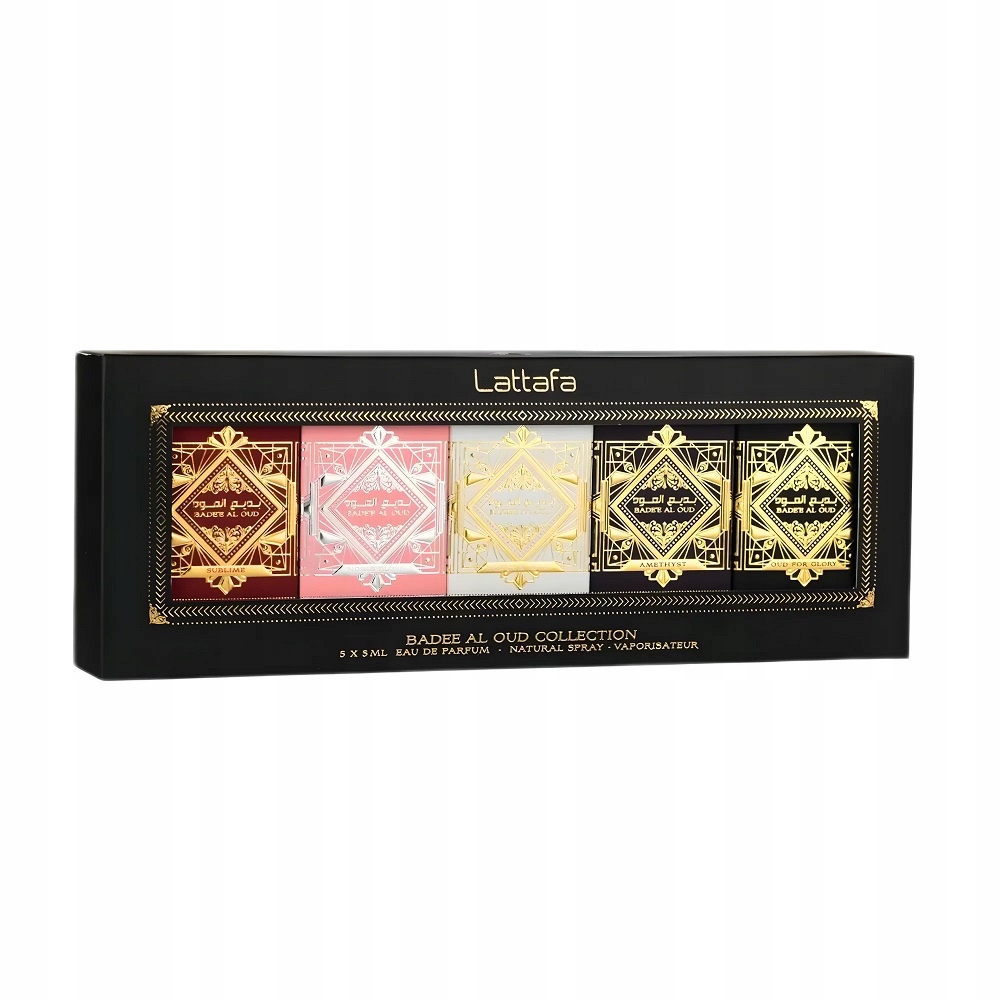 Badee Al Oud Collection sada miniaturních parfémovaných vod 5x5 ml
