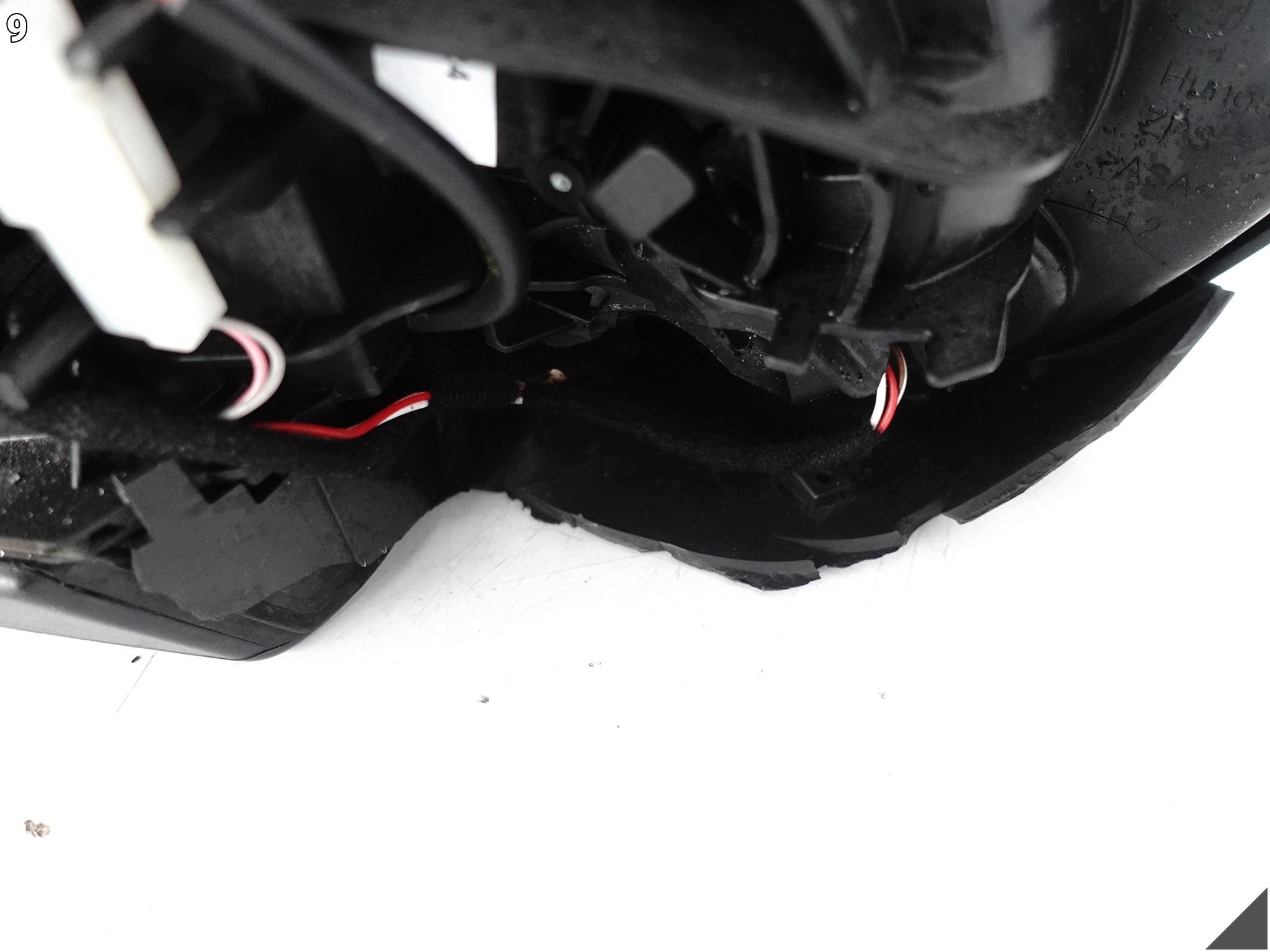 SKODA OCTAVIA IV 4 5E3 19- mirror exterior left support arm 12 PIN EU