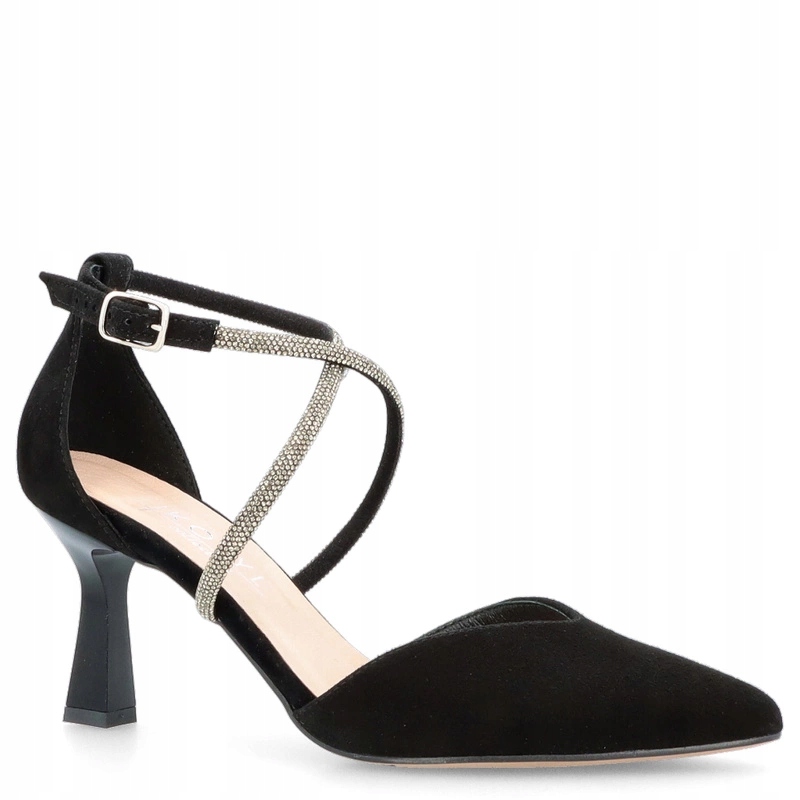 Špendlíky s lesklými proužky Kotyl 3713 Černé 35