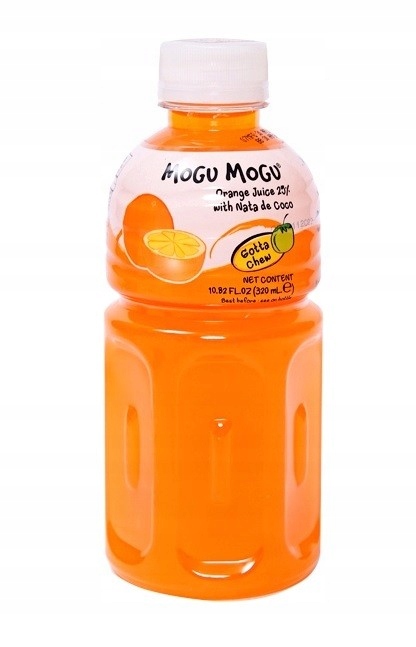 

Mogu Mogu Pomarańcza z Nata de Coco 320 ml napój S