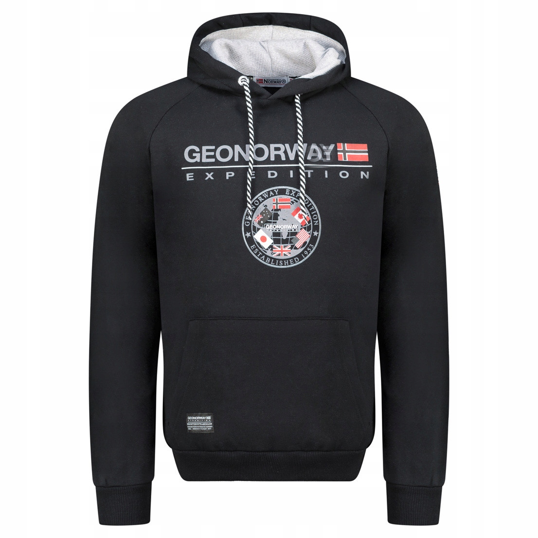Geographical Norway mikina pánská Gvick Men XXL černá
