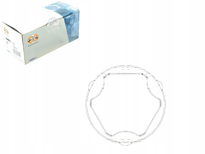 LOB305871(iMOTO) - КРЫШКА ШАРНИРА FORD LOBRO