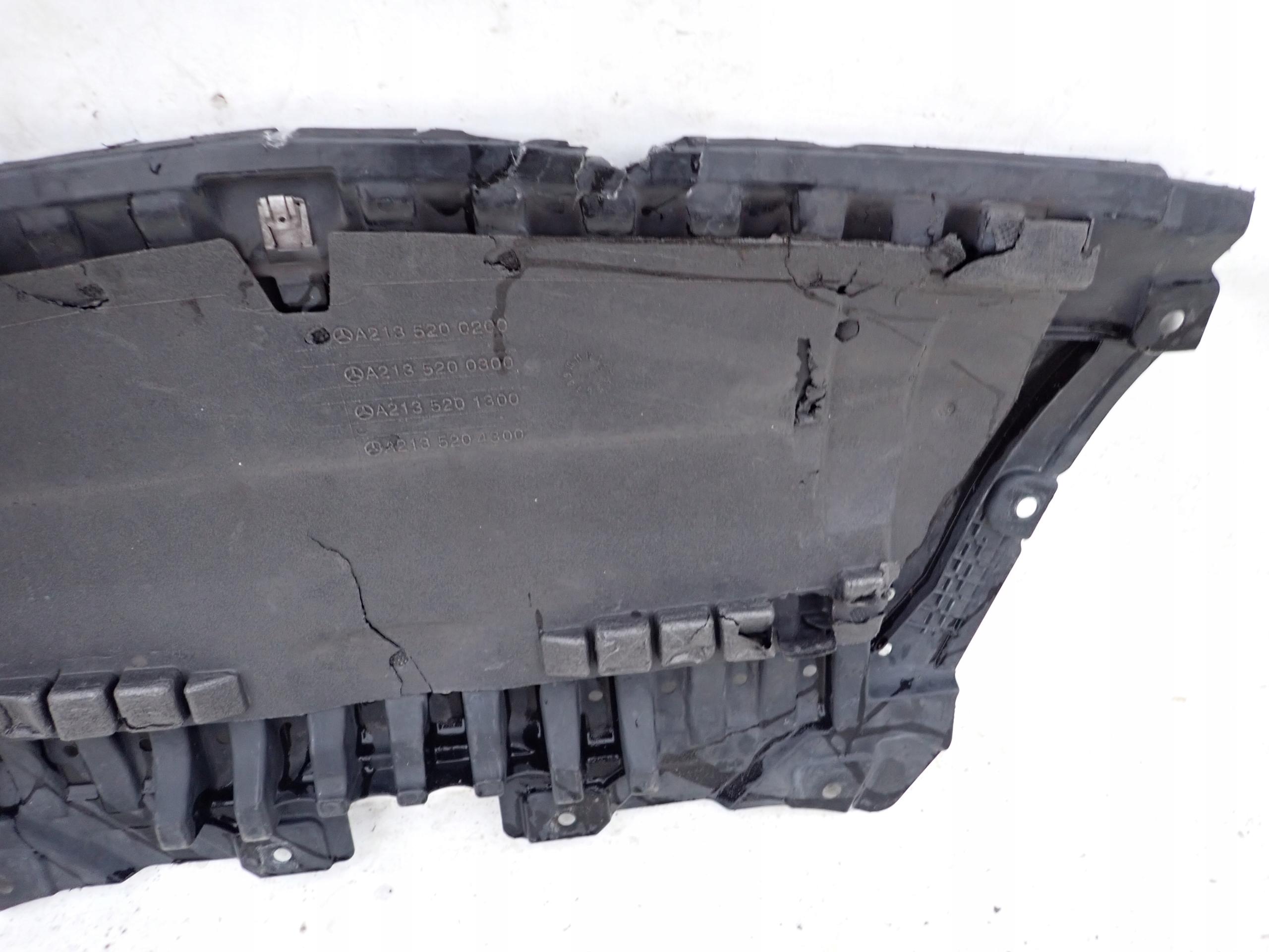MERCEDES E-KLASA W213 16- abdeckung Blende Abdeckung der Stoßstange