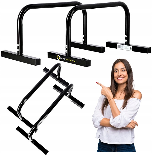 Uchwyty Do Pompek Stalowe Podpórki Push Up Max 200kg 2szt. Hms